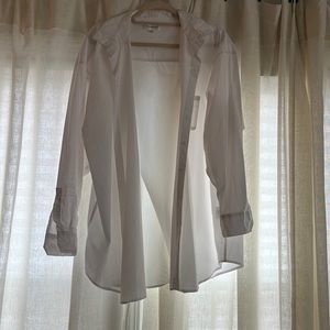 Summersalt white button down